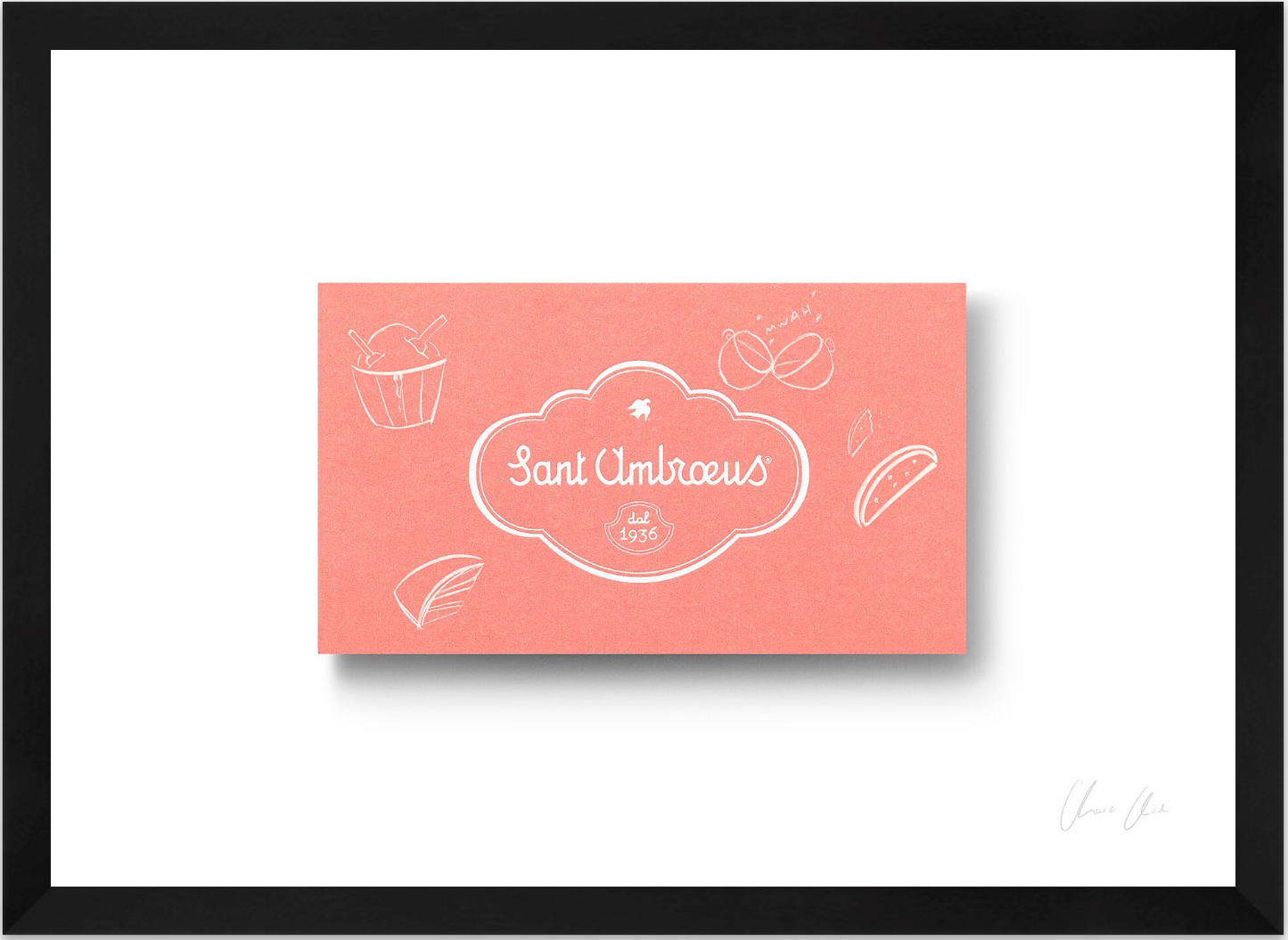 Card at Sant Ambroeus i