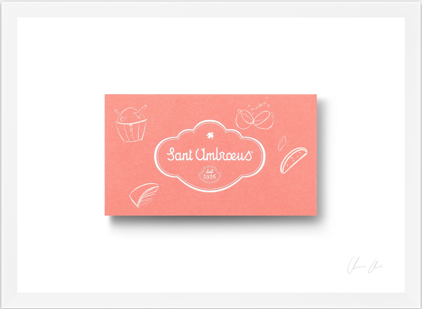 Card at Sant Ambroeus i