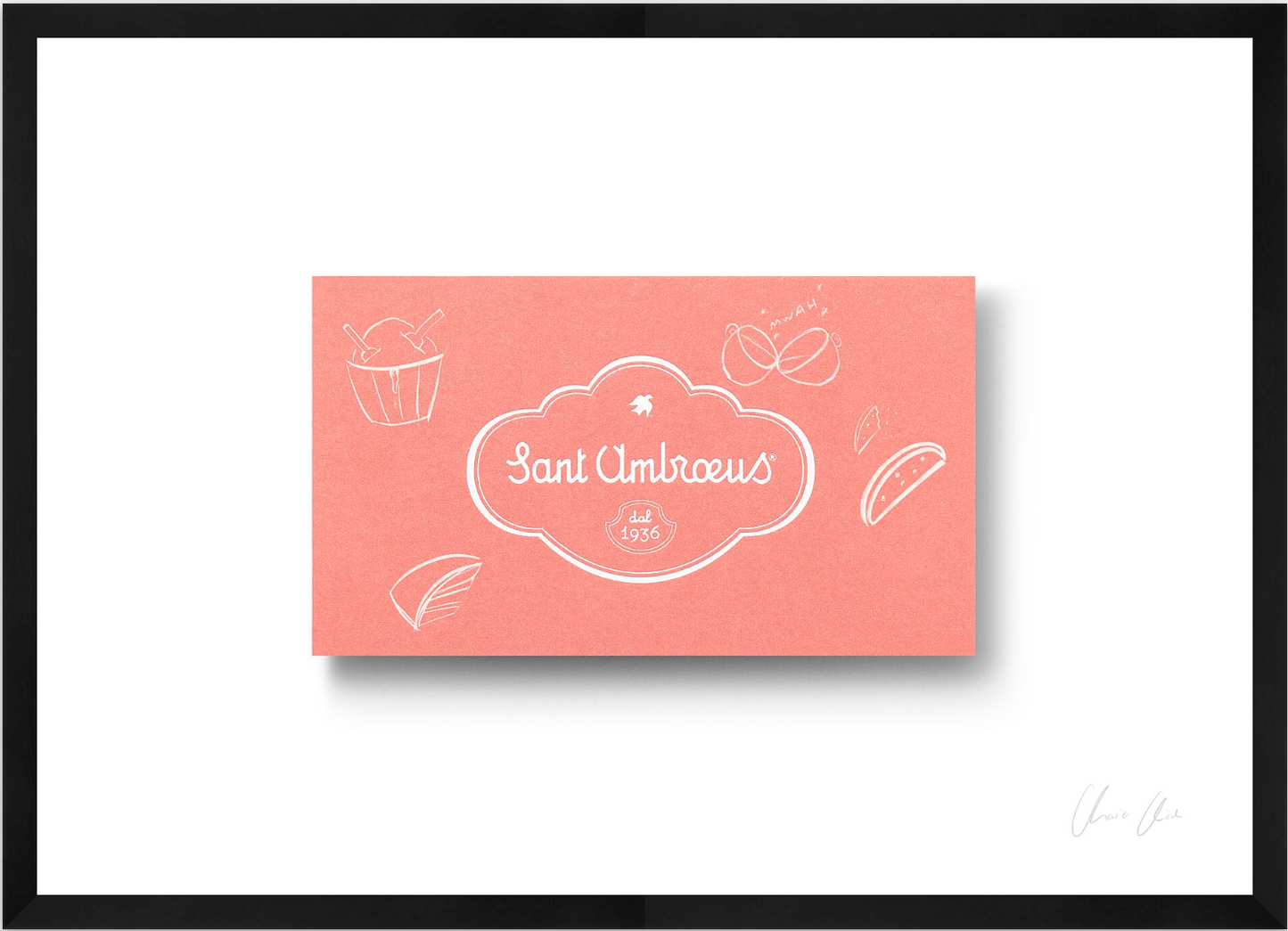 Card at Sant Ambroeus i