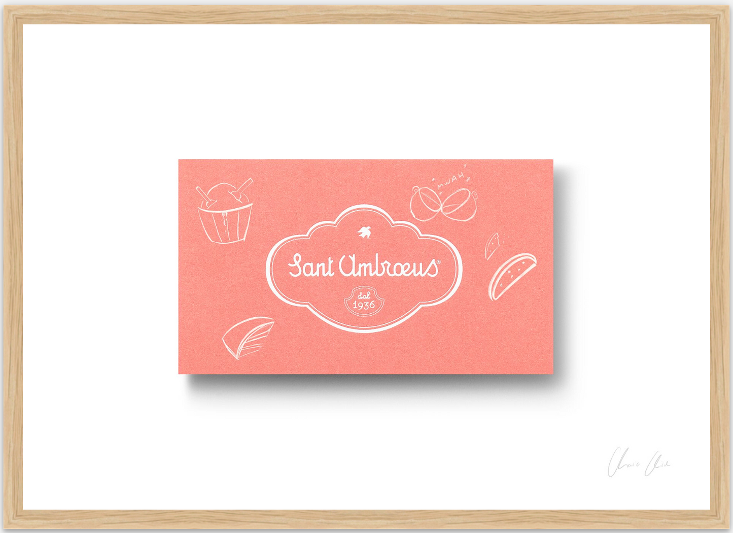 Card at Sant Ambroeus i