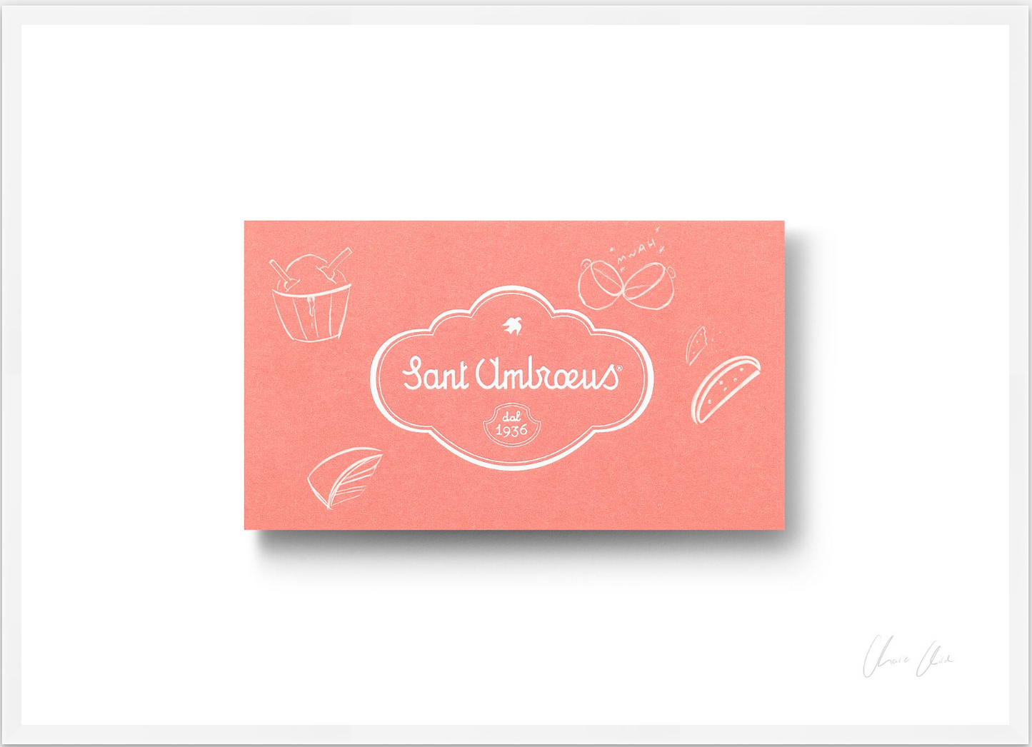 Card at Sant Ambroeus i
