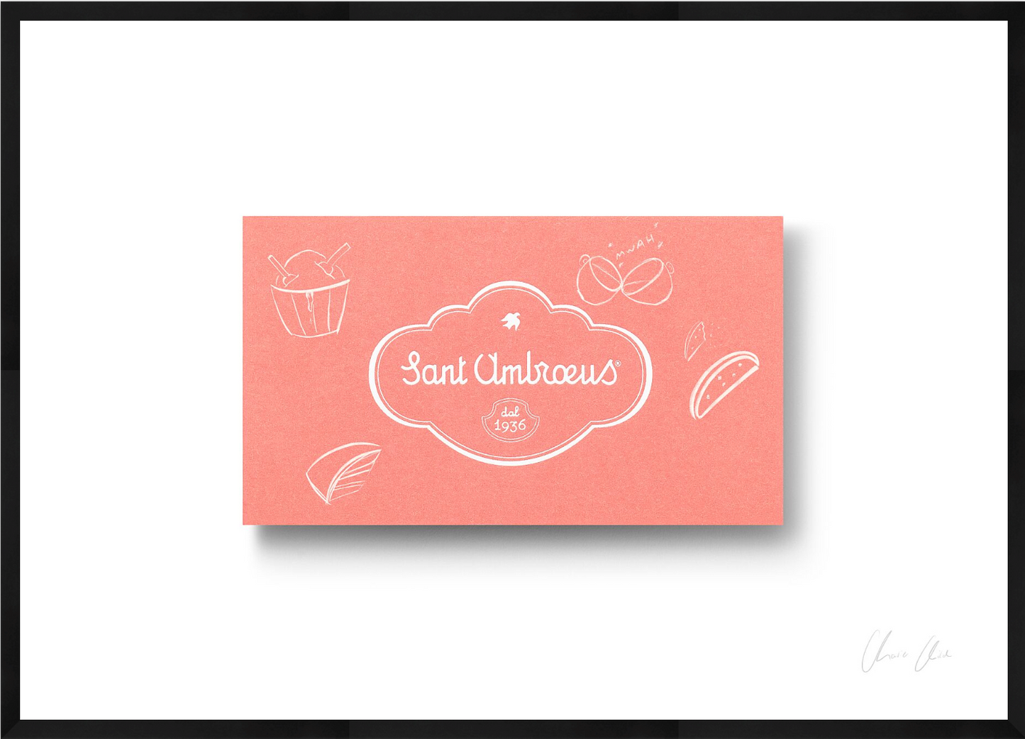 Card at Sant Ambroeus i