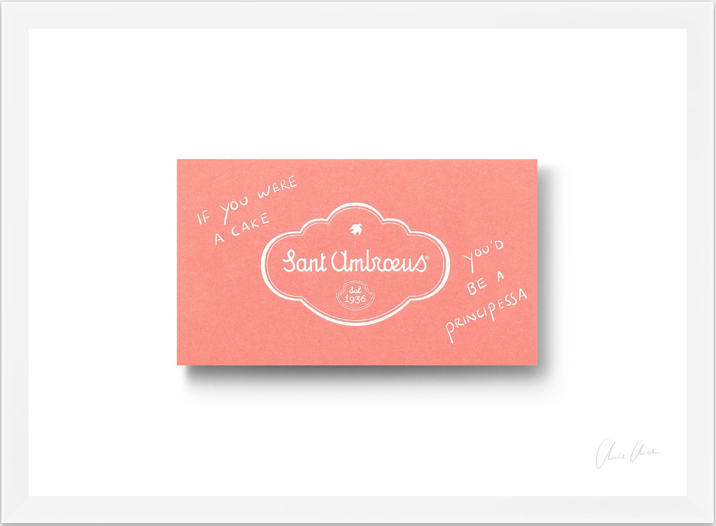Card at Sant Ambroeus ii