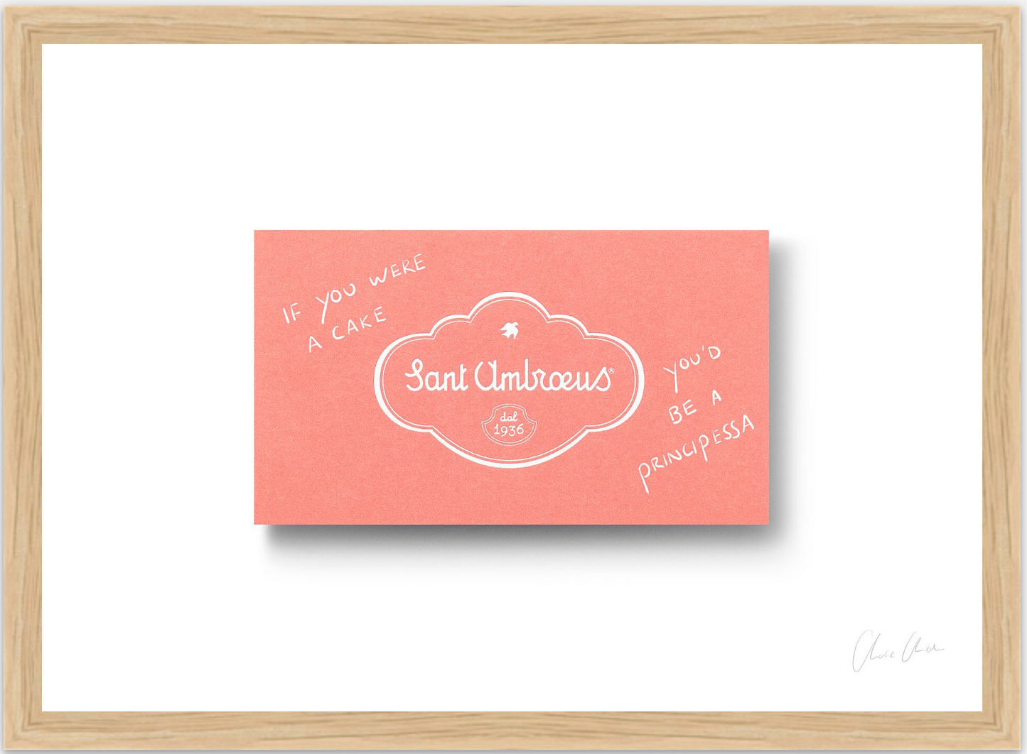Card at Sant Ambroeus ii