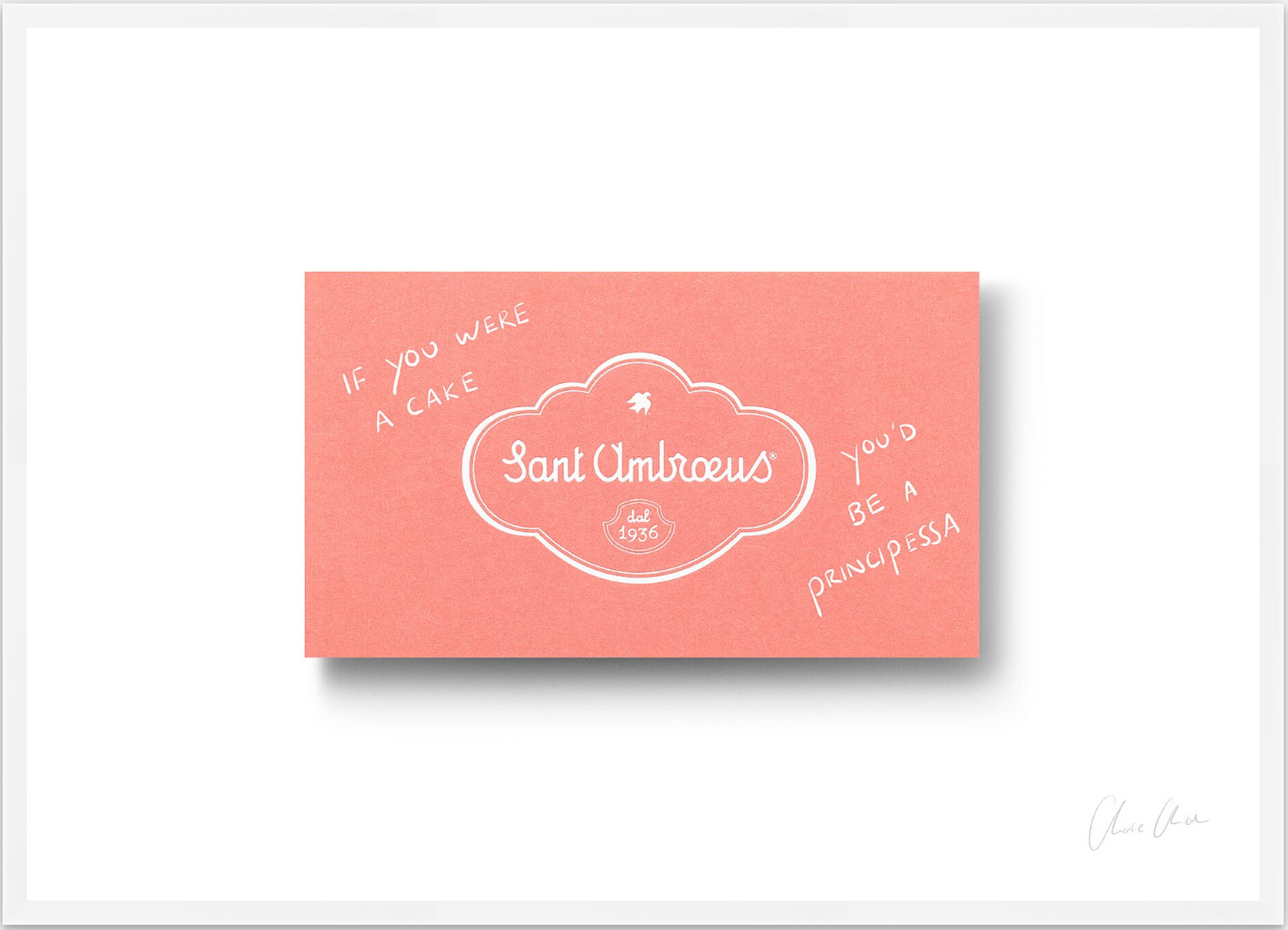 Card at Sant Ambroeus ii