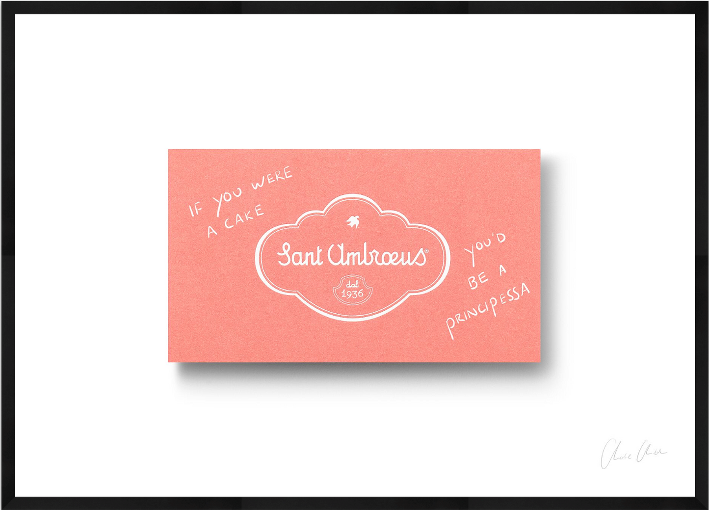 Card at Sant Ambroeus ii