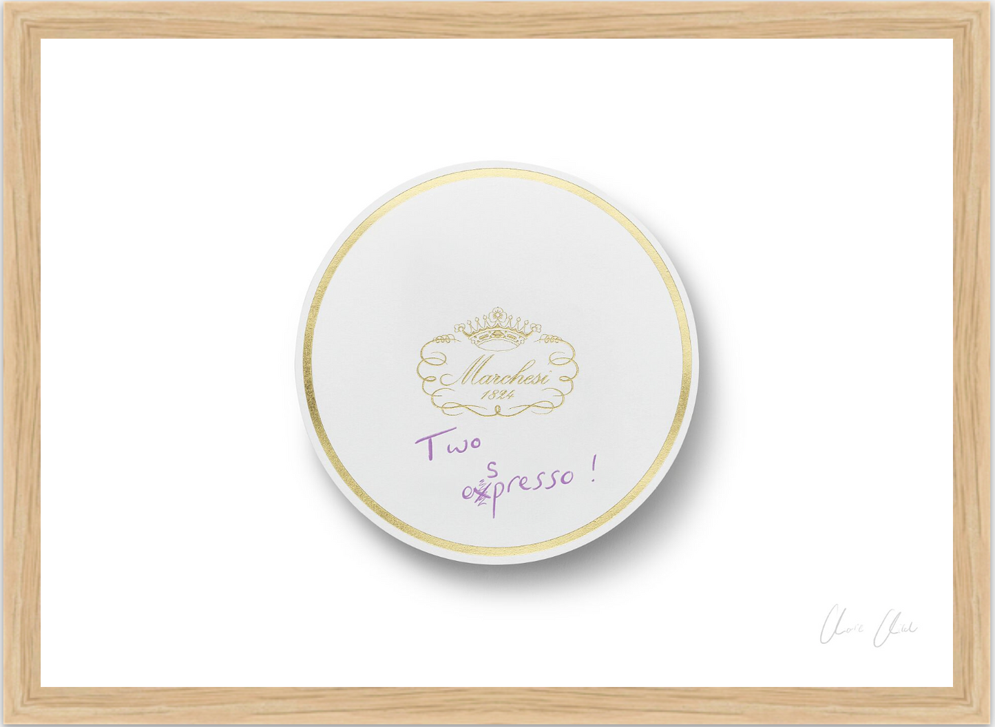 Coaster at Marchesi