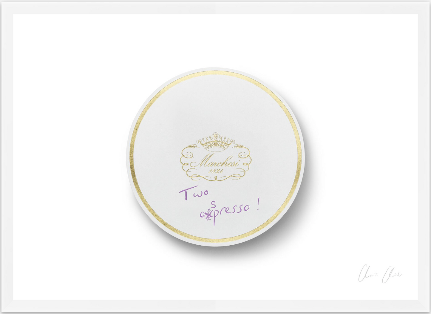 Coaster at Marchesi