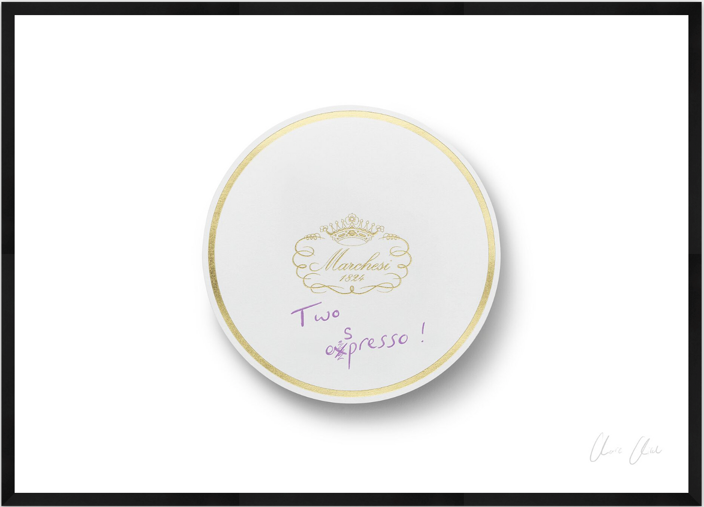 Coaster at Marchesi