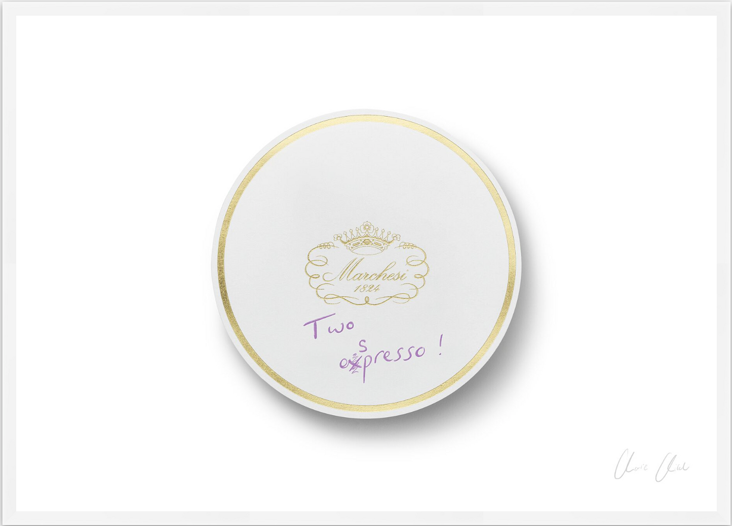 Coaster at Marchesi