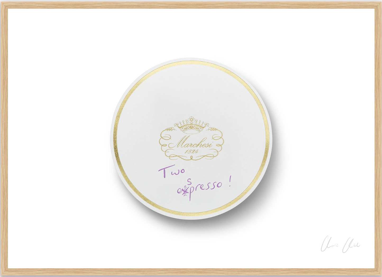 Coaster at Marchesi