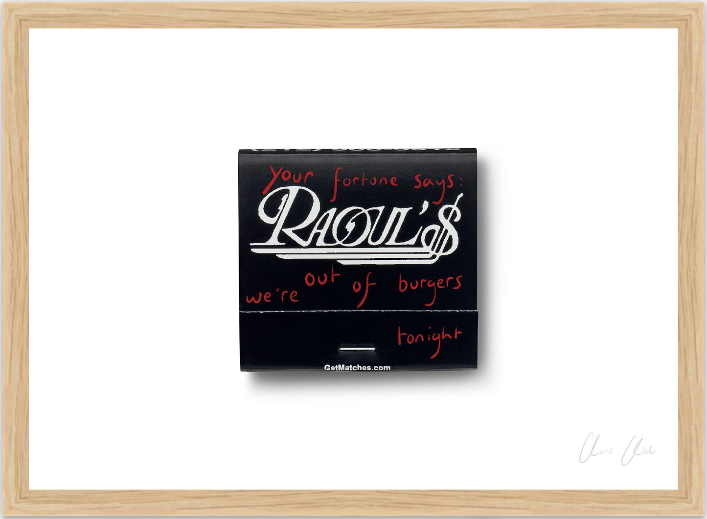 Matchbox at Raoul's