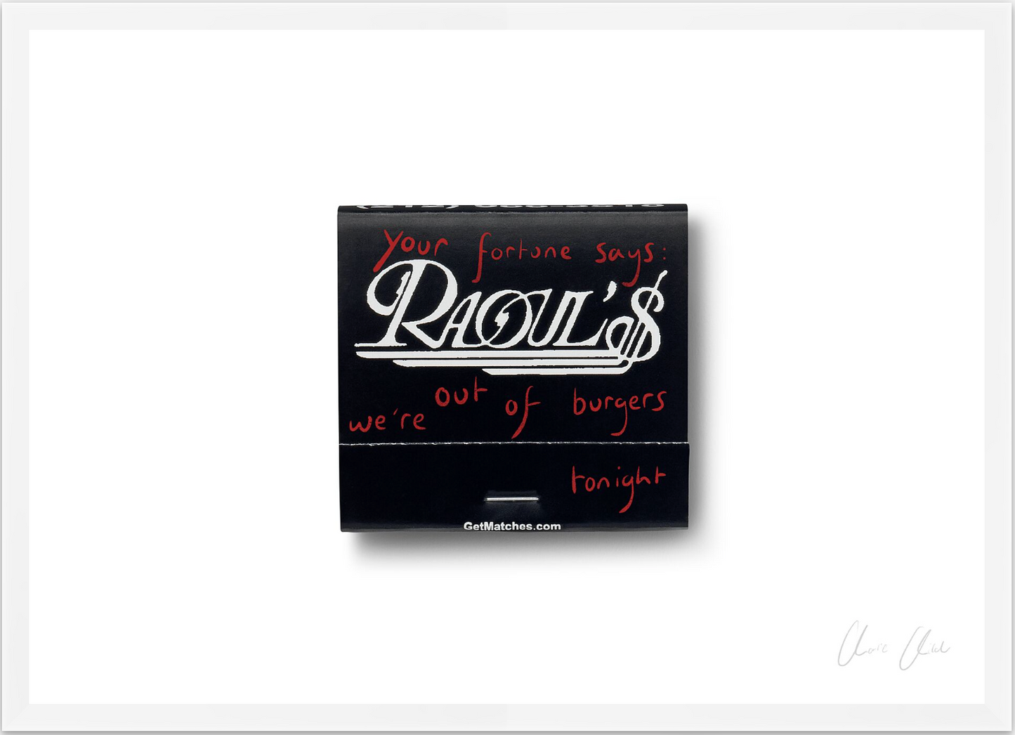 Matchbox at Raoul's