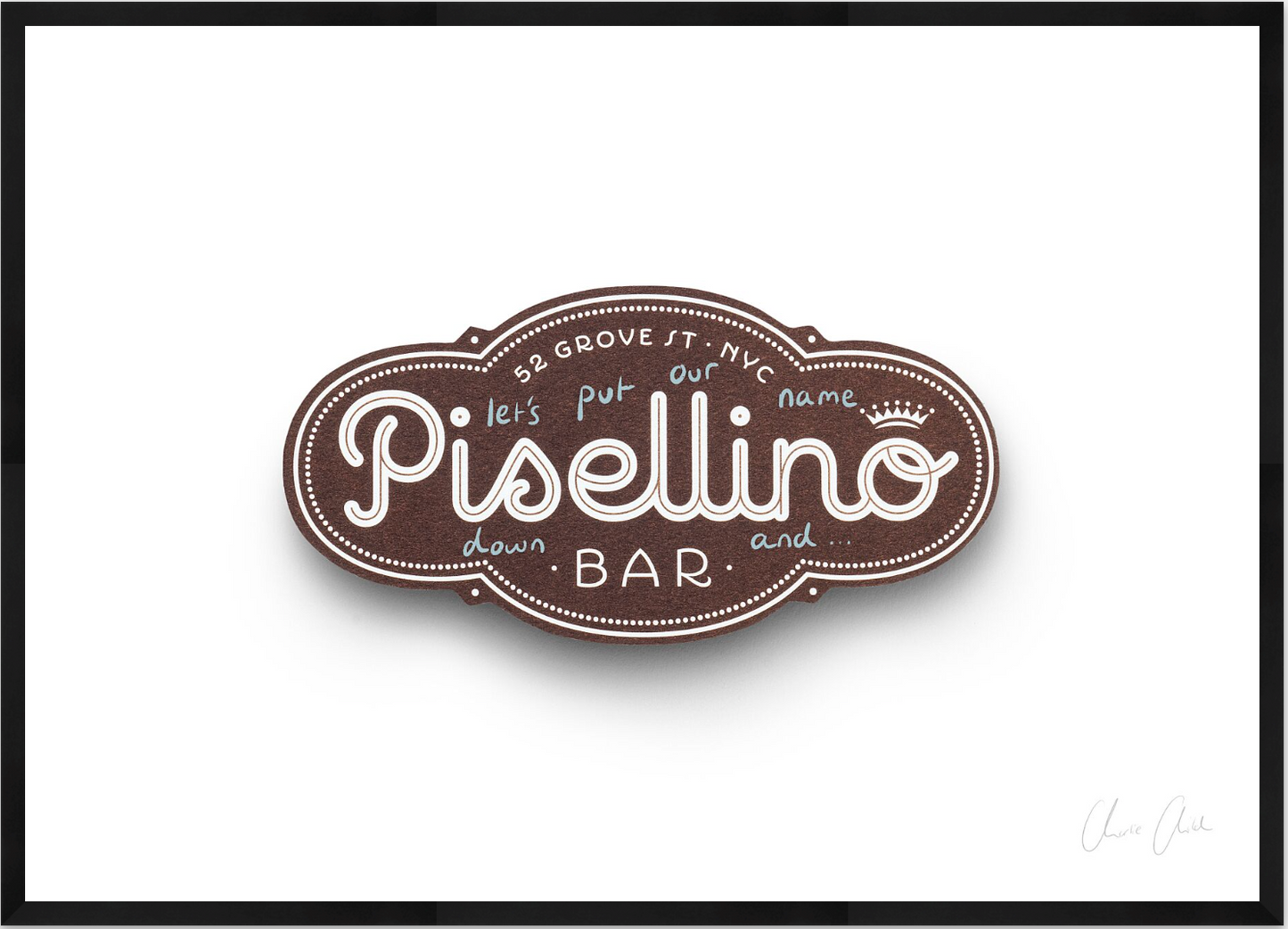 Card at Bar Pisellino