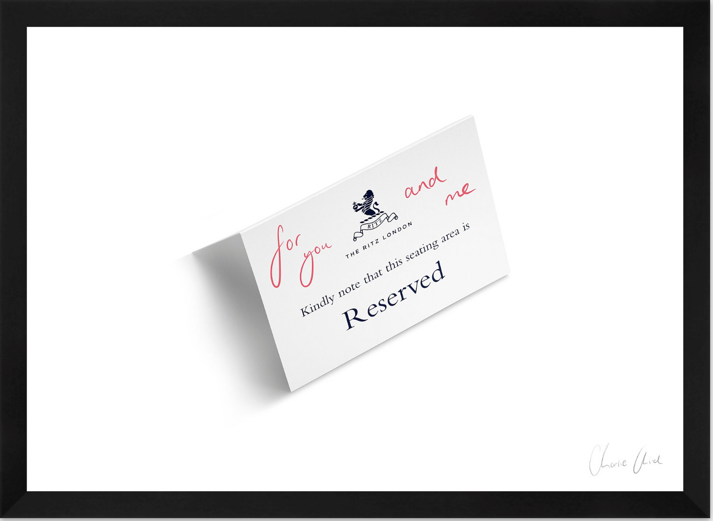 Card at The Ritz iii