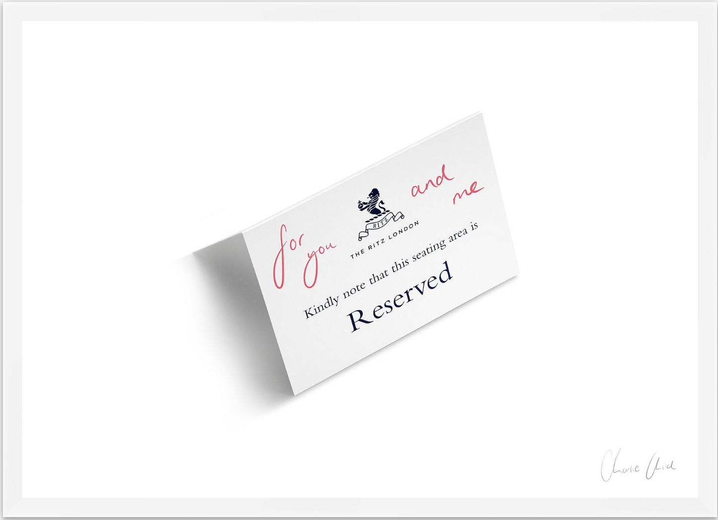 Card at The Ritz iii
