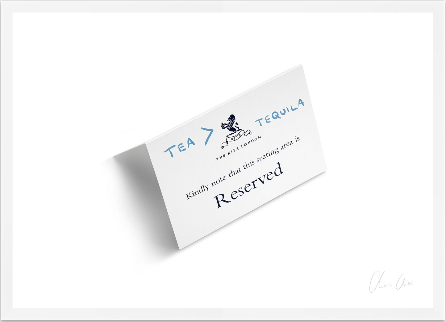Card at The Ritz iii