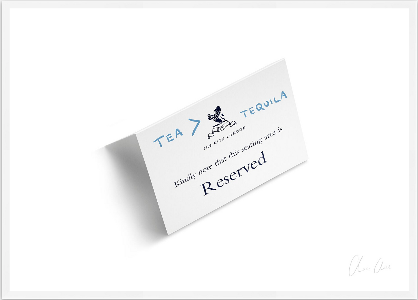 Card at The Ritz iii