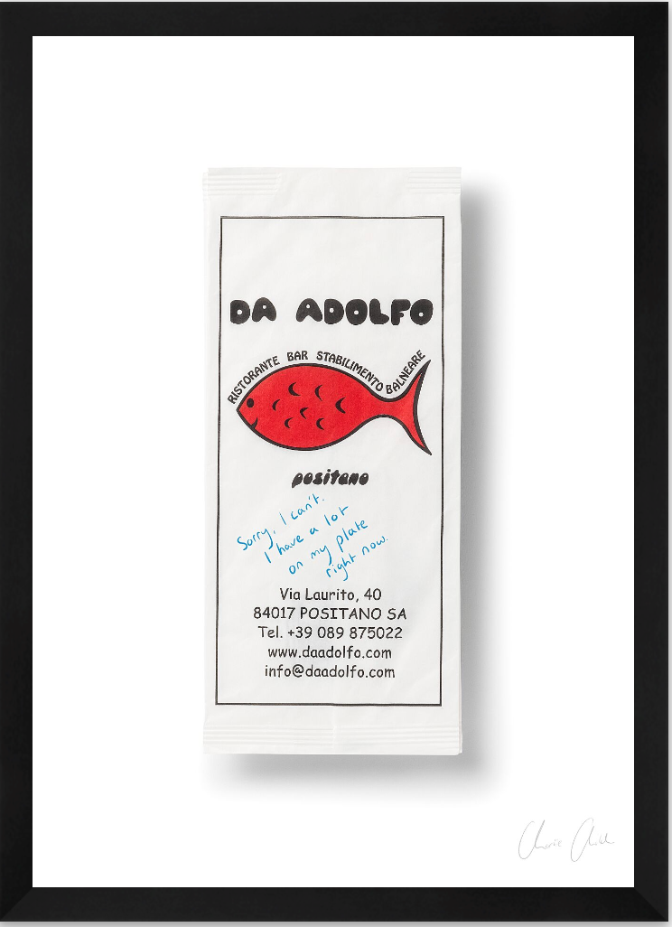 Paper at Da Adolfo