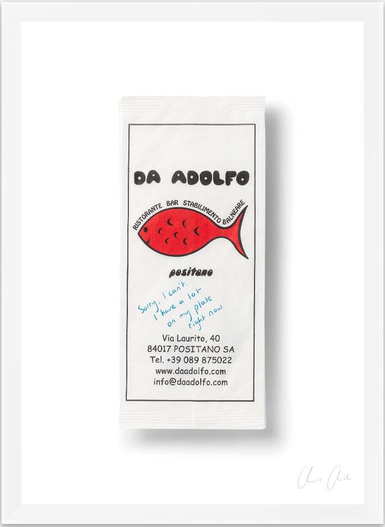 Paper at Da Adolfo