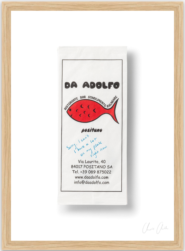Paper at Da Adolfo