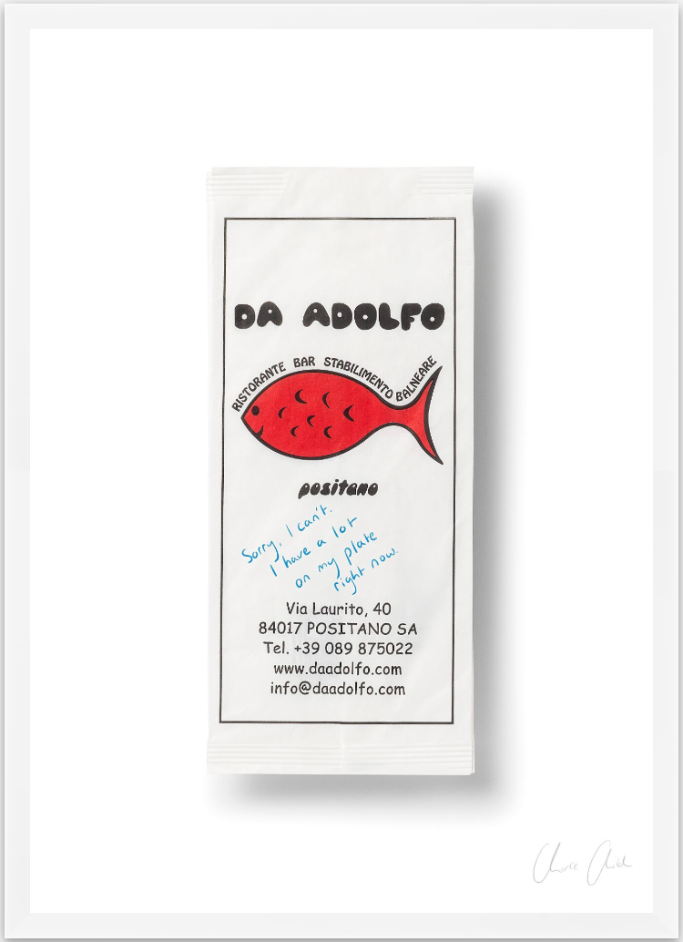 Paper at Da Adolfo