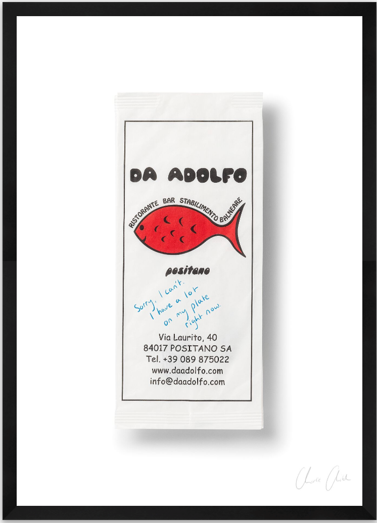 Paper at Da Adolfo