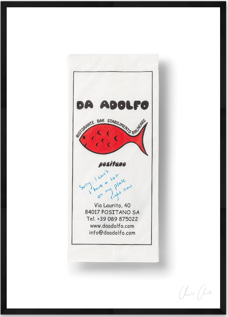 Paper at Da Adolfo