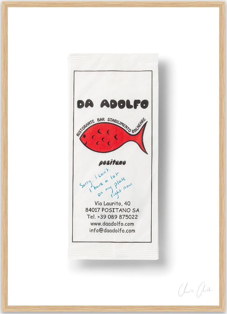 Paper at Da Adolfo